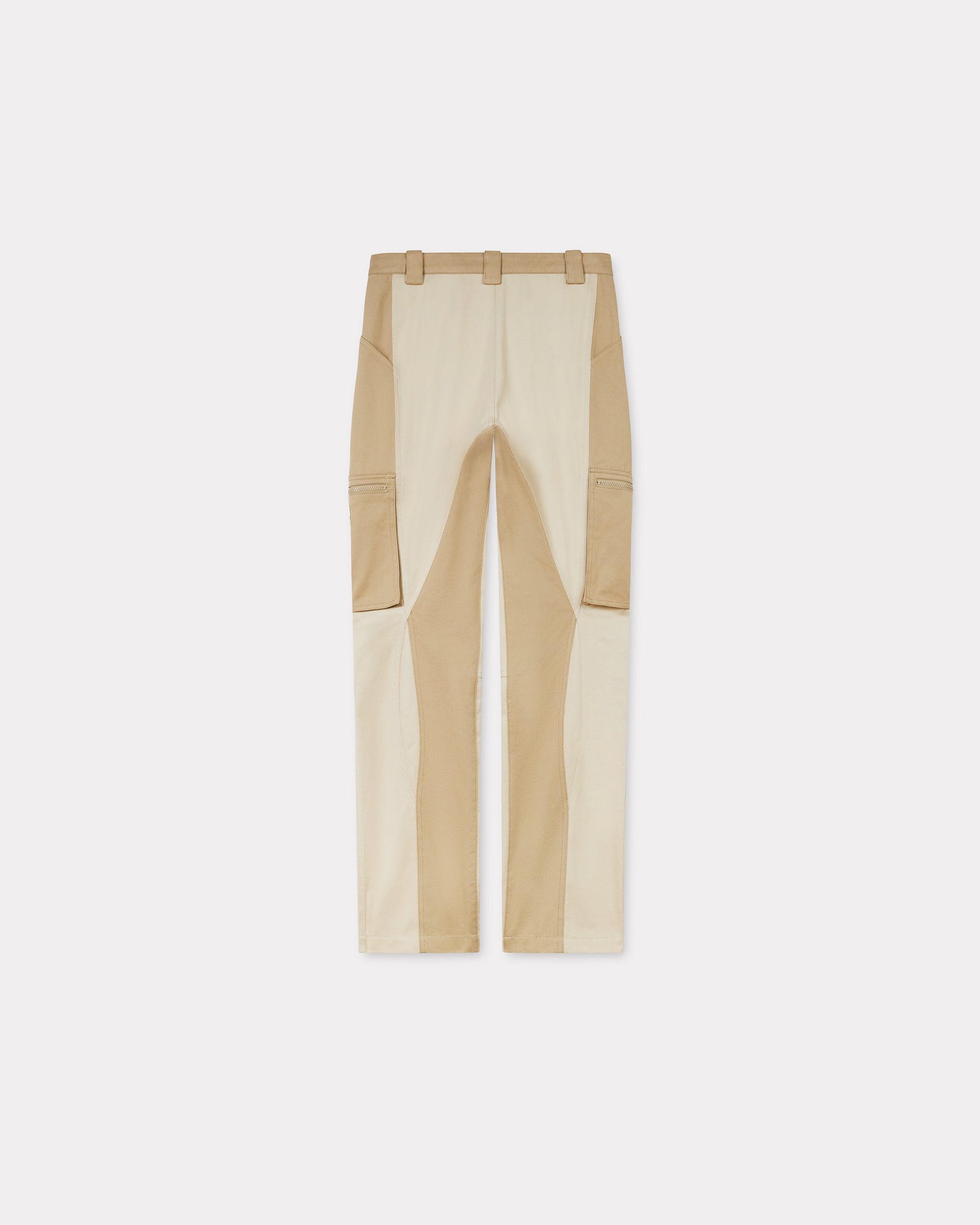 Cotton Fitted Cargo Pants