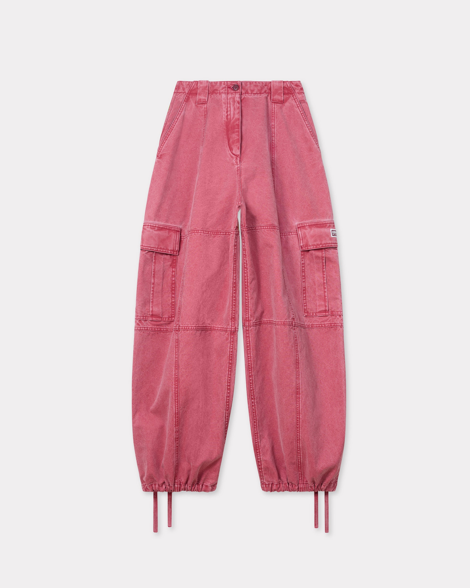 Dyed Canvas Cargo Pants