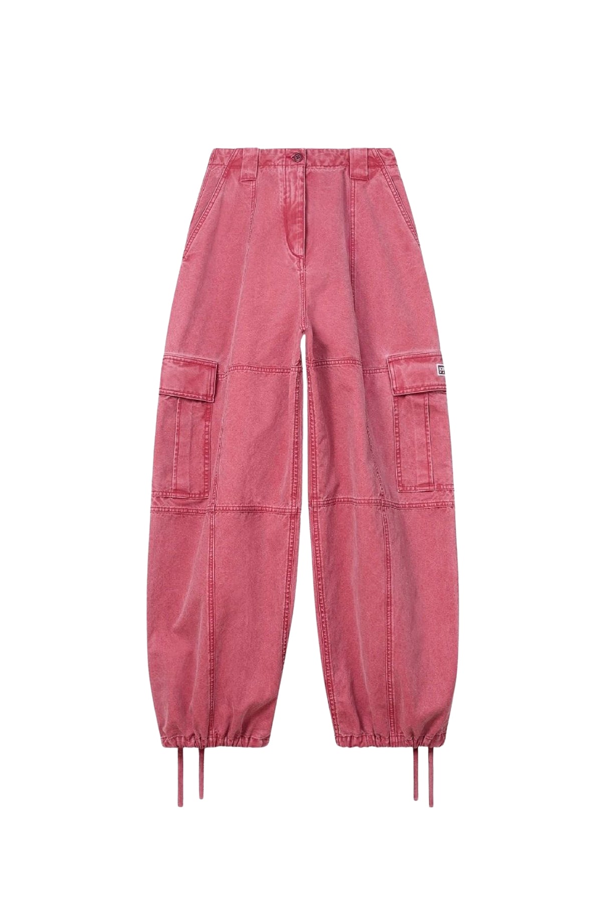 Pantalon cargo - Cherry