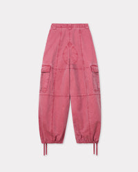 Dyed Canvas Cargo Pants