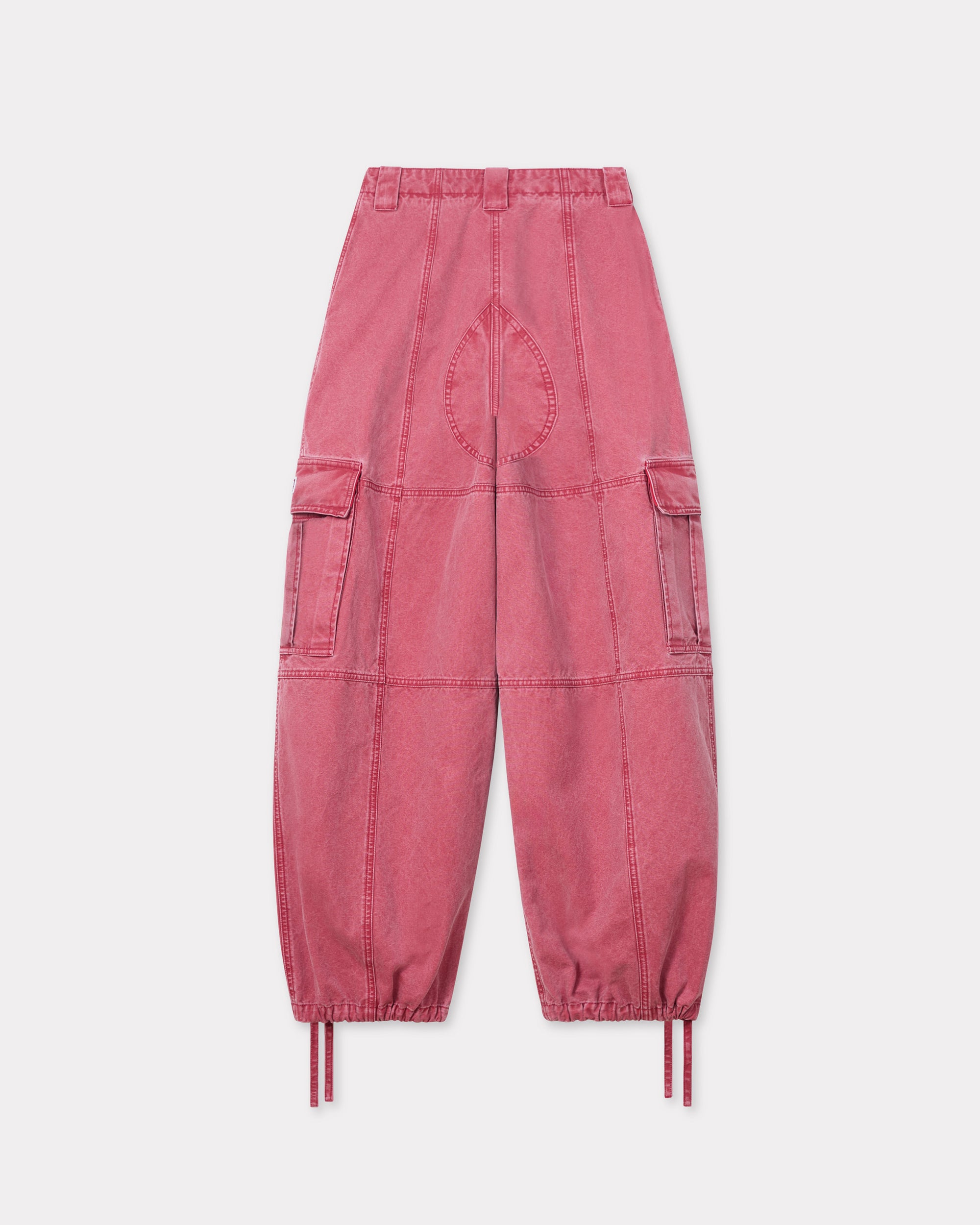 Dyed Canvas Cargo Pants