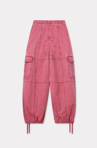 Pantalon cargo - Cherry