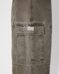 Dyed Canvas Cargo Pants