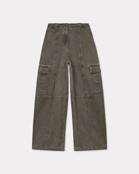 Dyed Canvas Cargo Pants