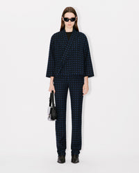 Weave Cigarette Pants