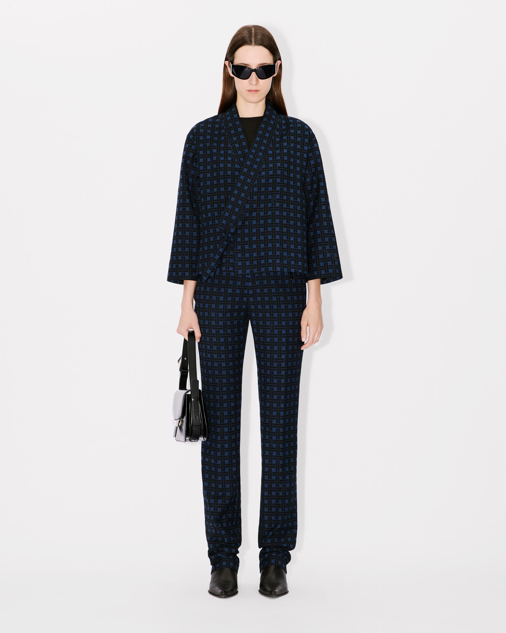 Weave Cigarette Pants