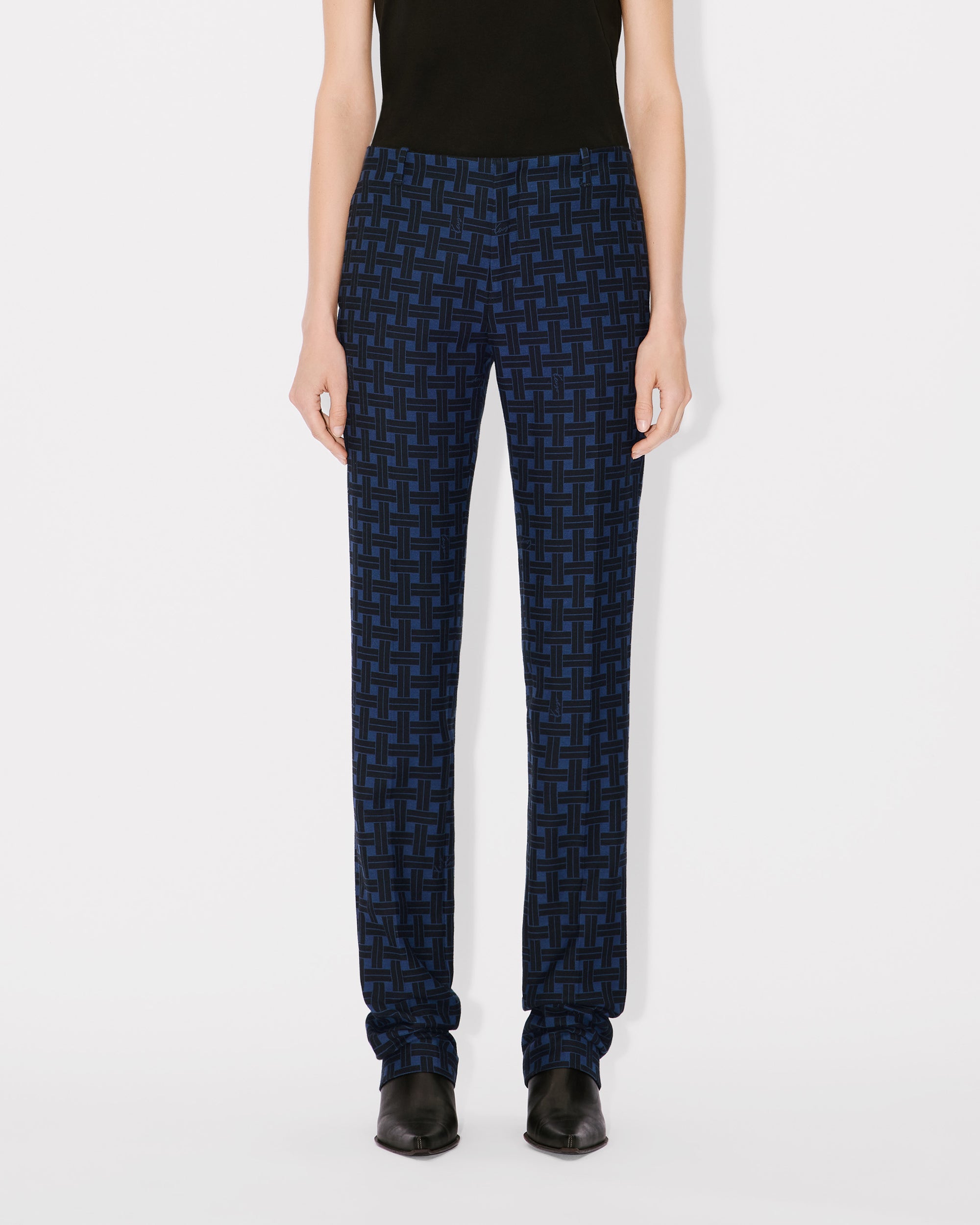 Weave Cigarette Pants