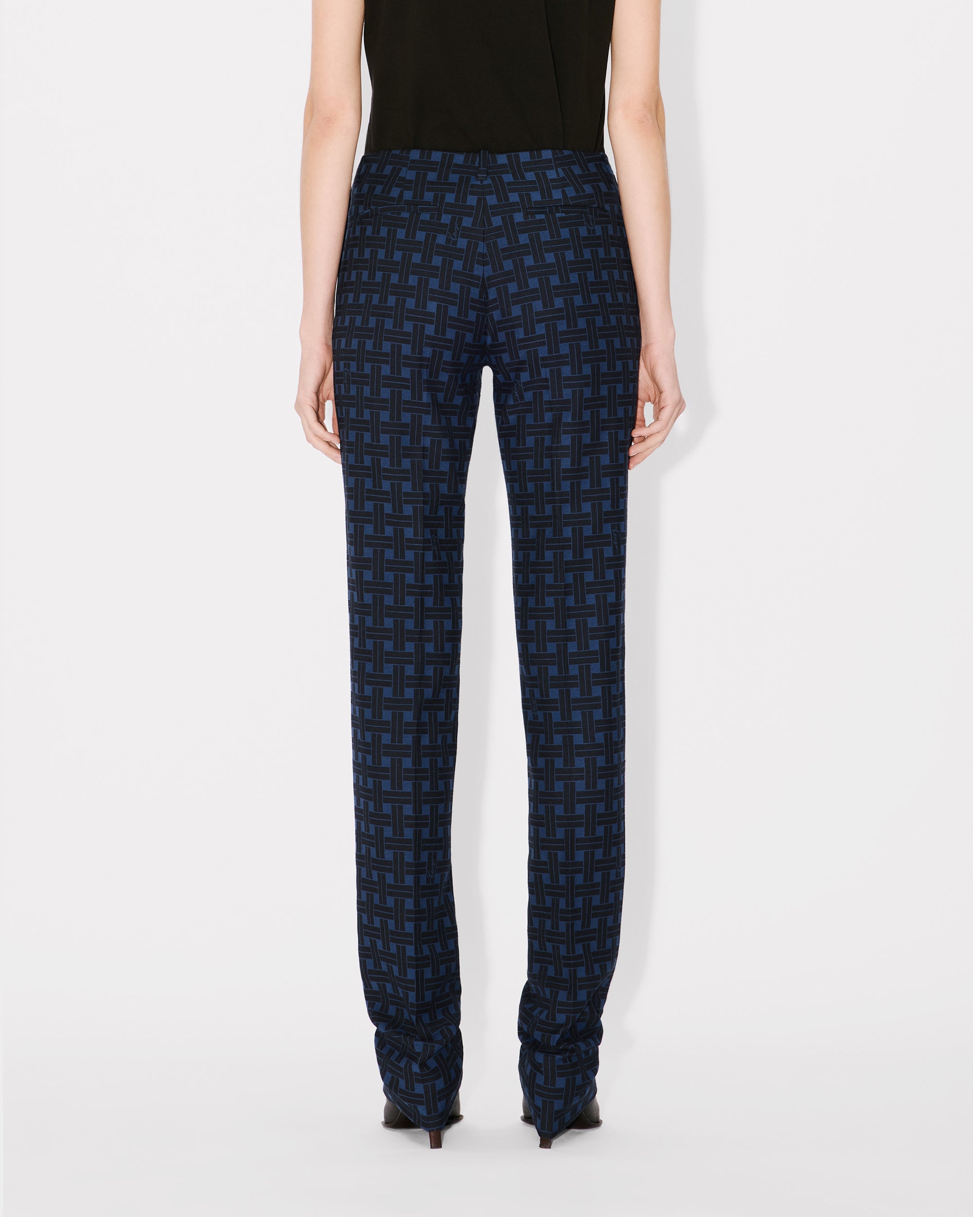 Weave Cigarette Pants
