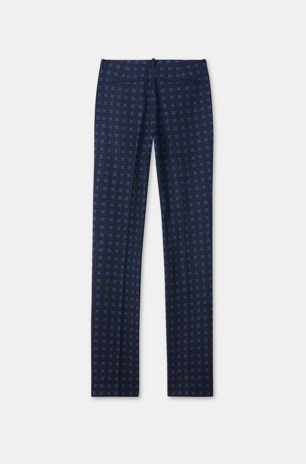 Pantalon cigarette Kenzo Weave - Midnight Blue
