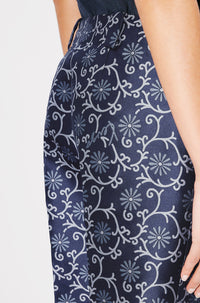 Pantalon court Kenzo Marguerite - Blue Black
