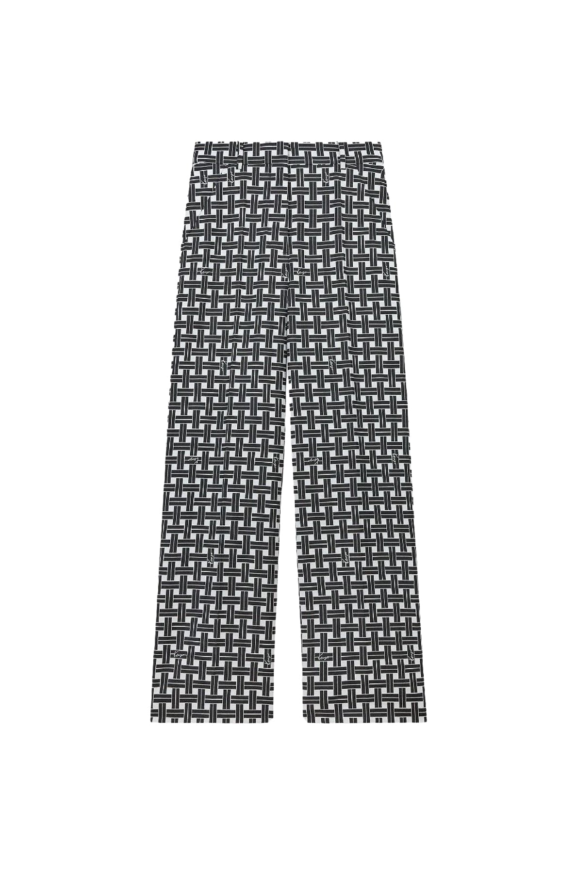 Pantalon large Kenzo Weave - White