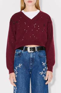Constellation Cropped Jumper