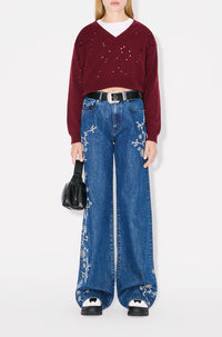 Constellation Cropped Jumper