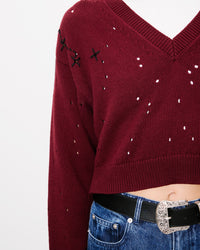 Constellation Cropped Jumper