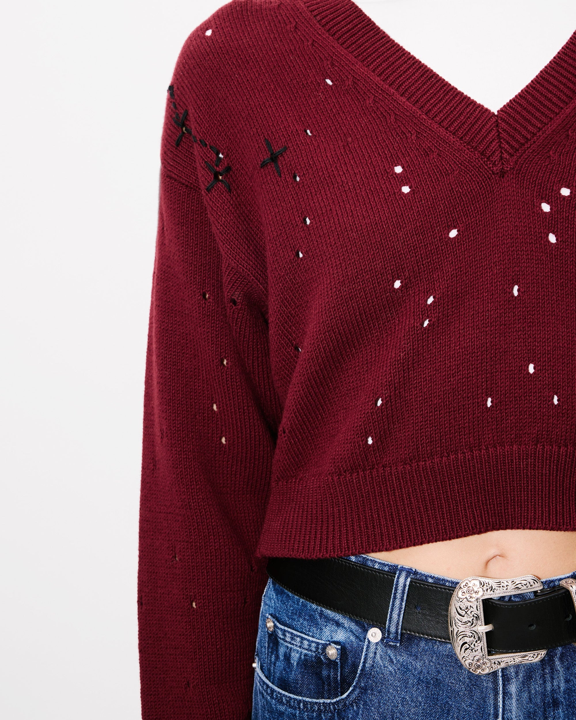 Constellation Cropped Jumper