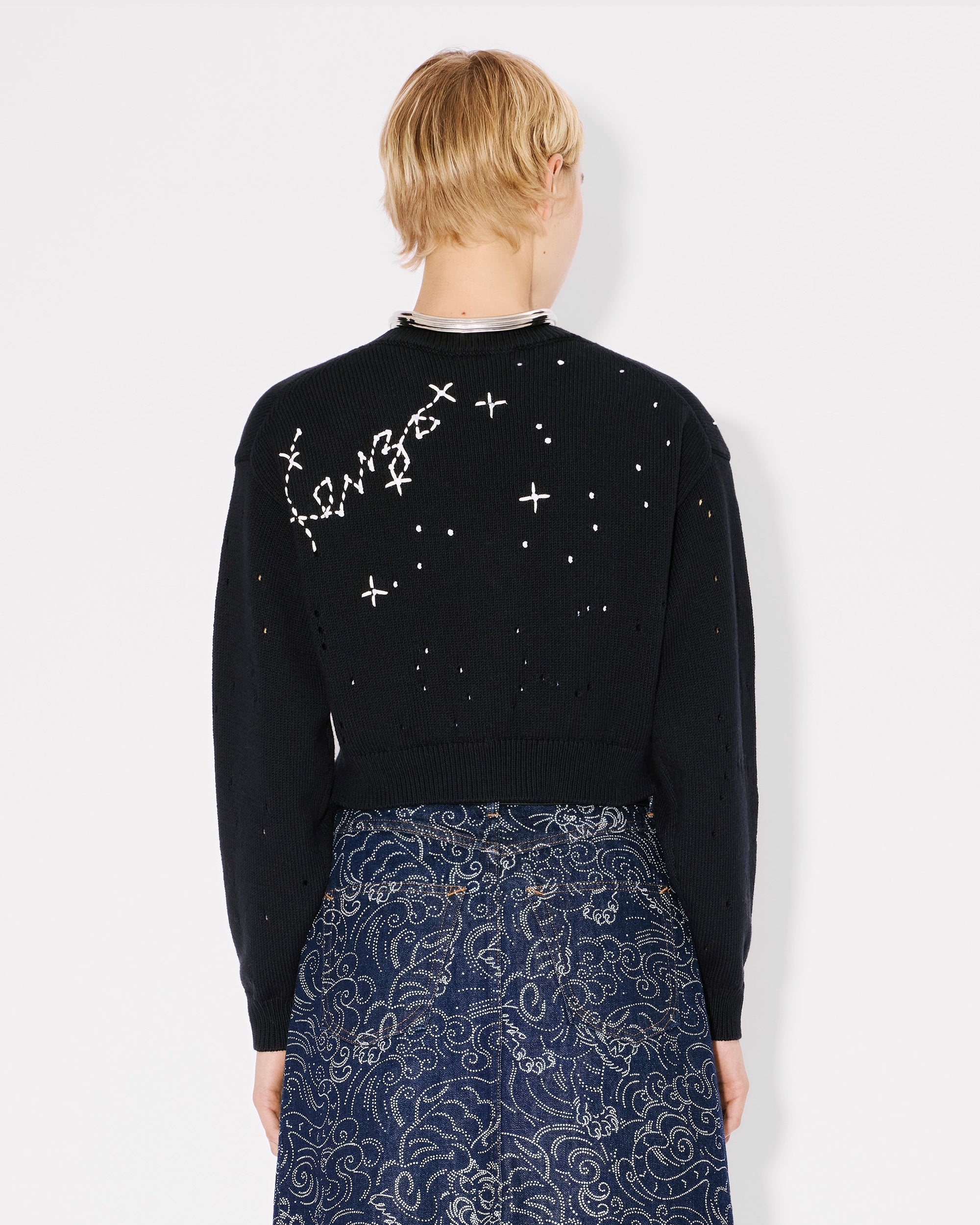 Constellation Cropped Jumper