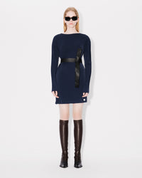 Sun-Ray Pleats Short Dress