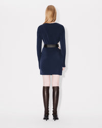 Sun-Ray Pleats Short Dress