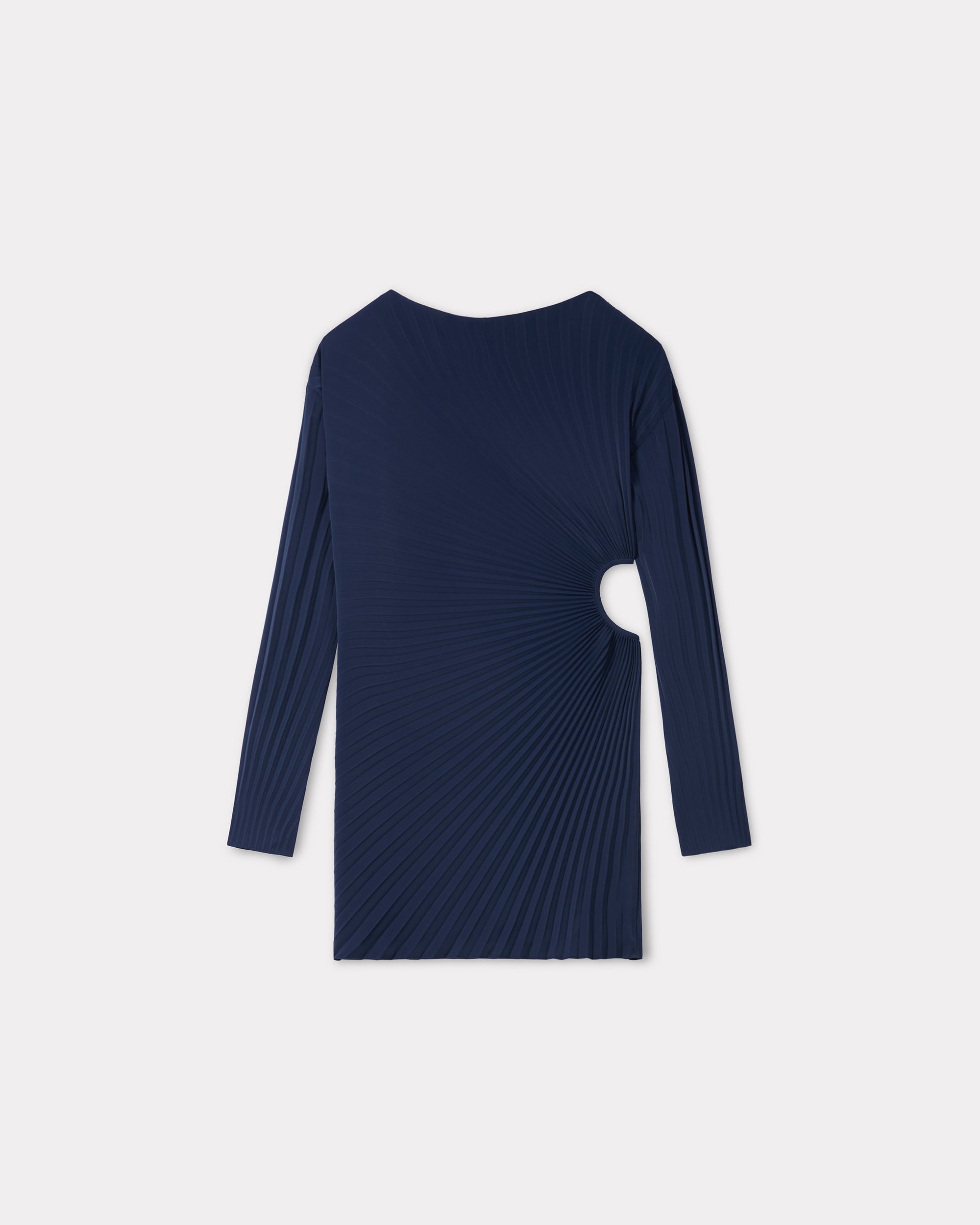 Sun-Ray Pleats Short Dress