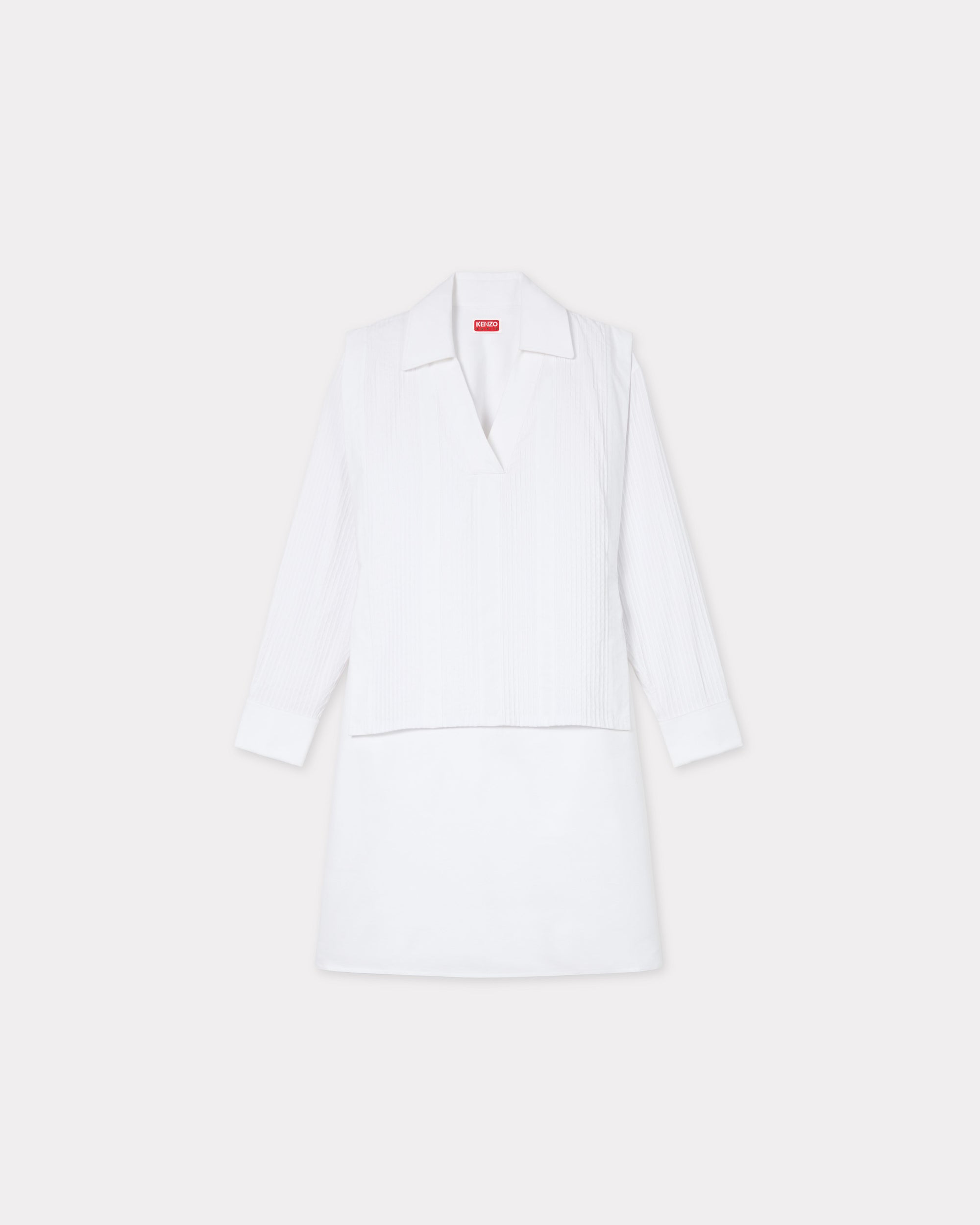 Oxford Knee Shirting Dress