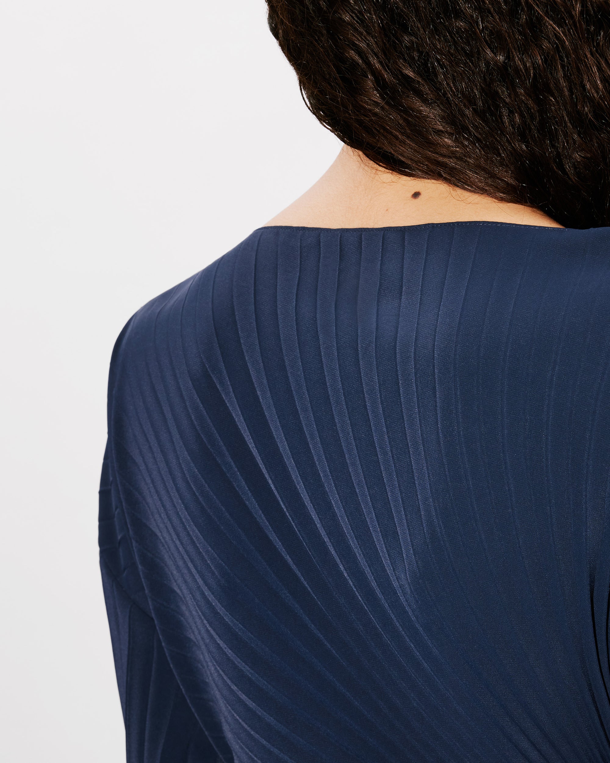 Sun-Ray Pleats Long Dress