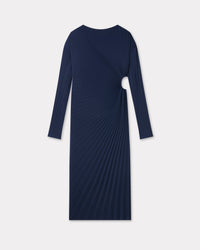 Sun-Ray Pleats Long Dress