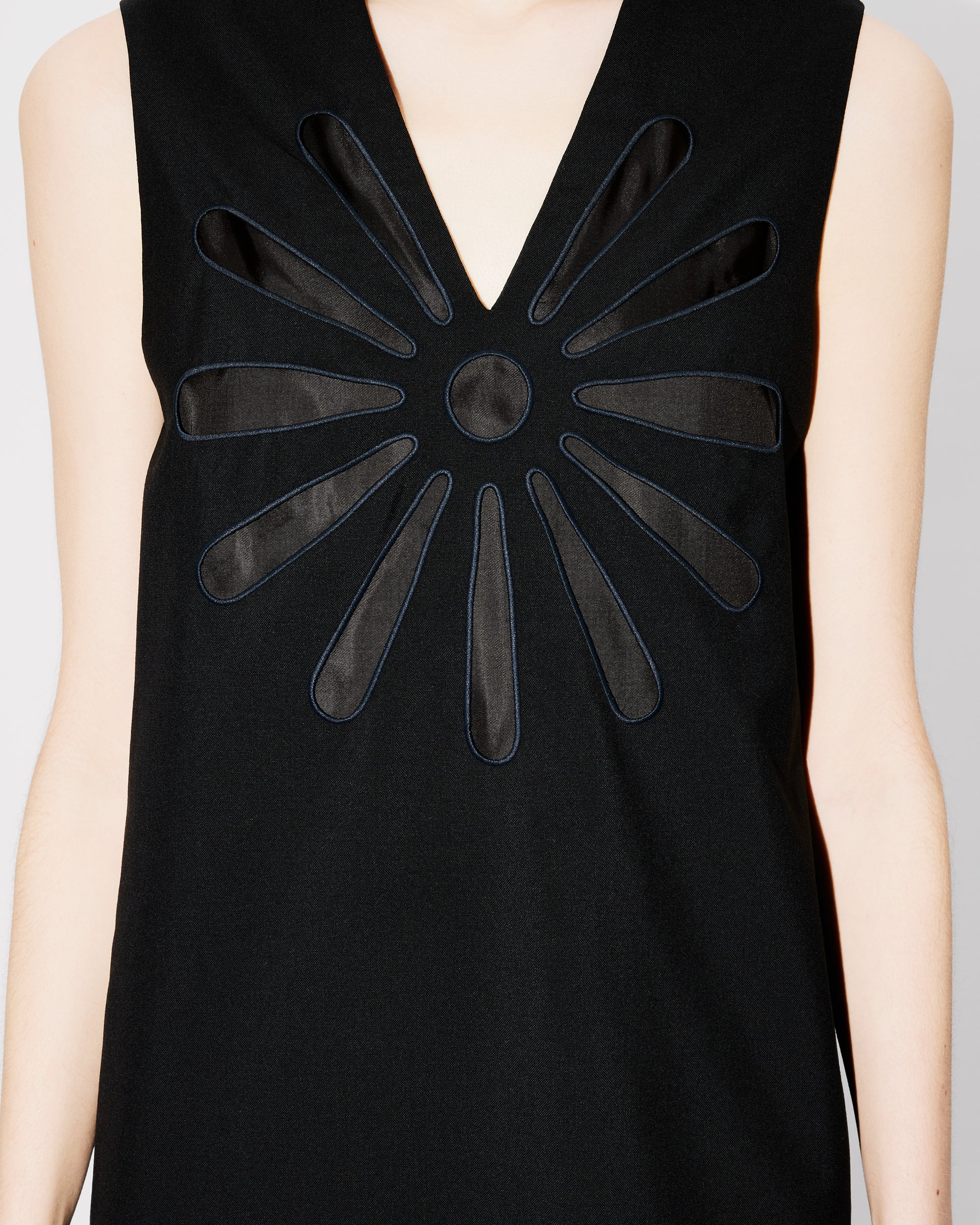 Virgin Wool Three-Hole Dress /// LVMH