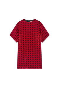 Robe T-shirt Kenzo Weave - Cherry