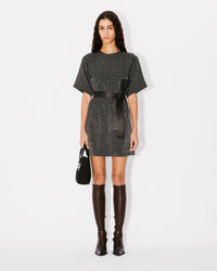 Weave T-Shirt Dress