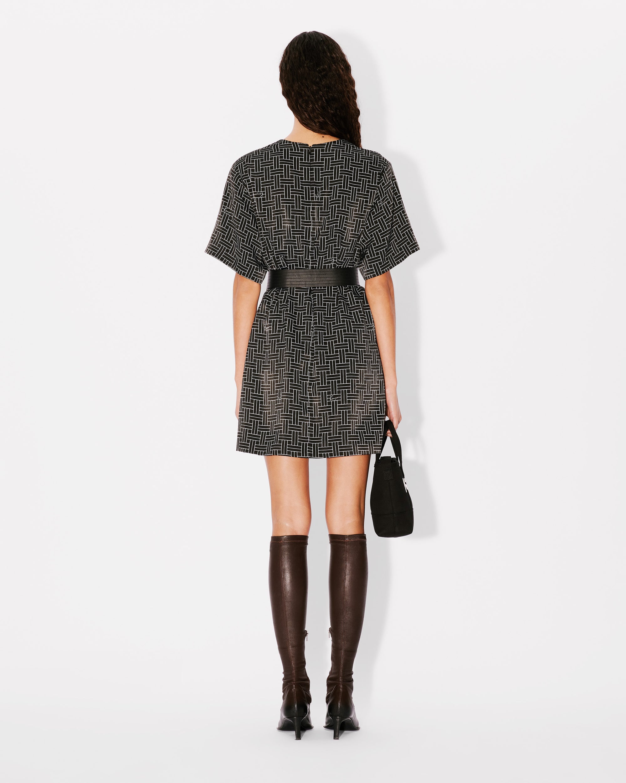 Weave T-Shirt Dress