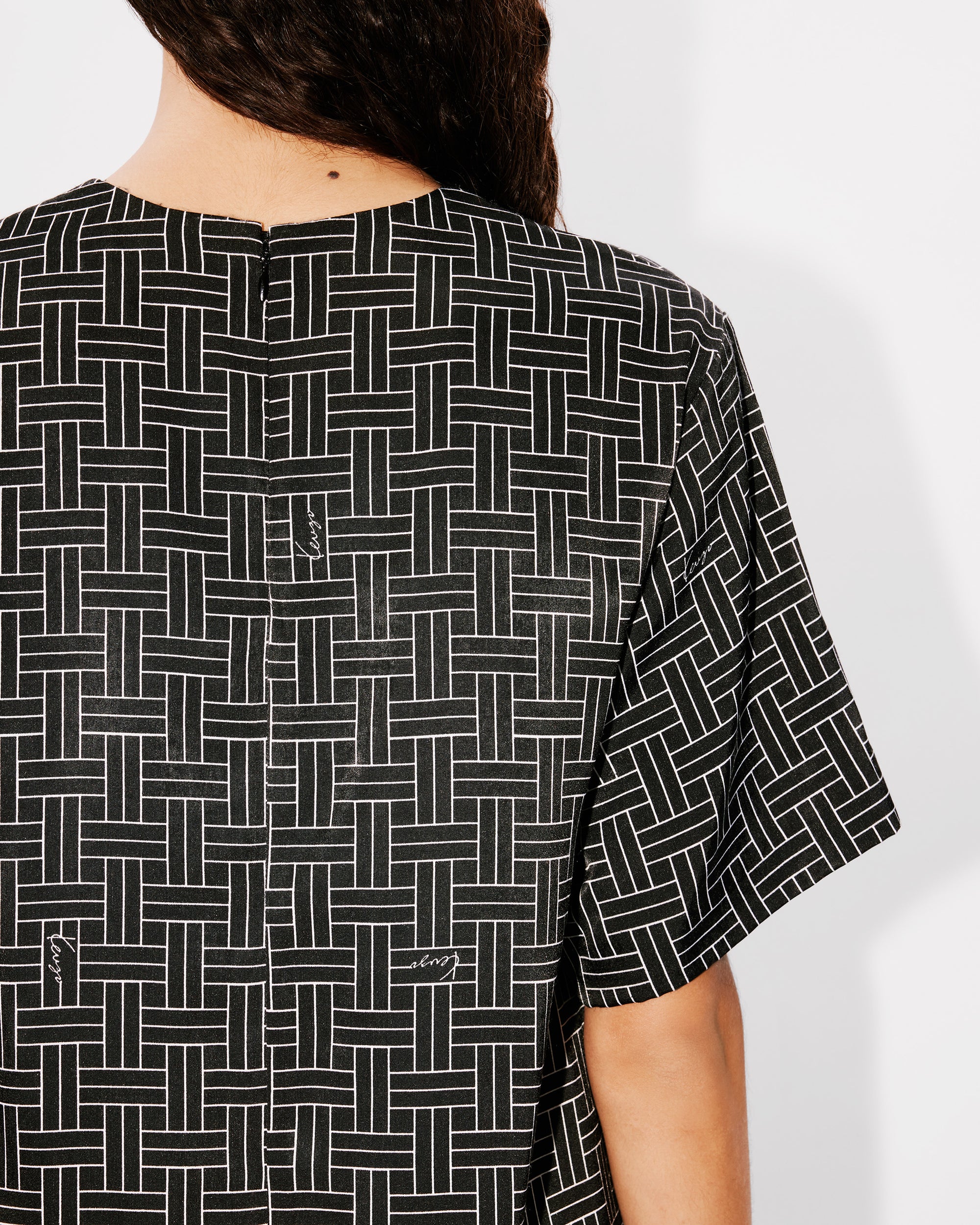 Weave T-Shirt Dress