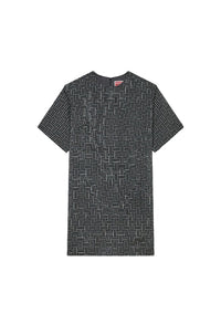 Robe T-shirt Kenzo Weave - Black