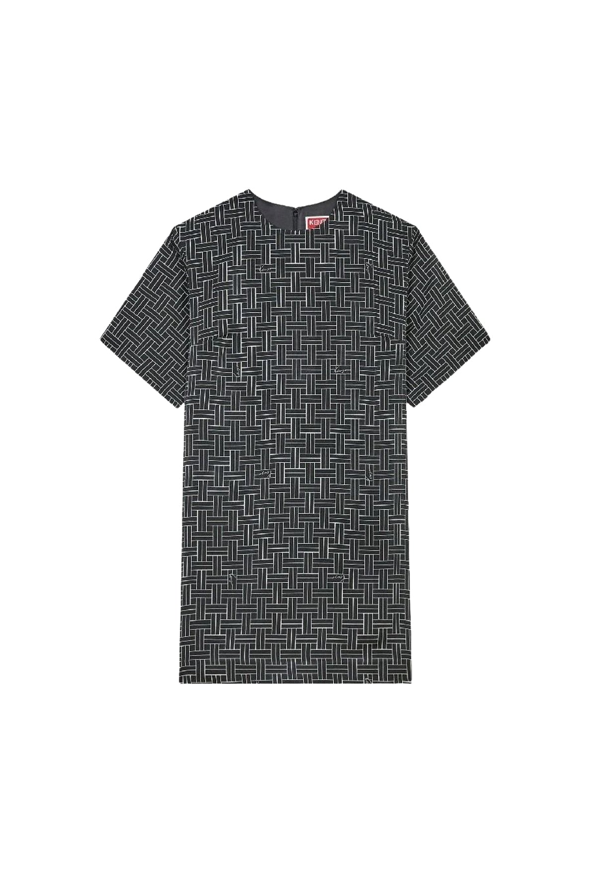 Robe T-shirt Kenzo Weave - Black