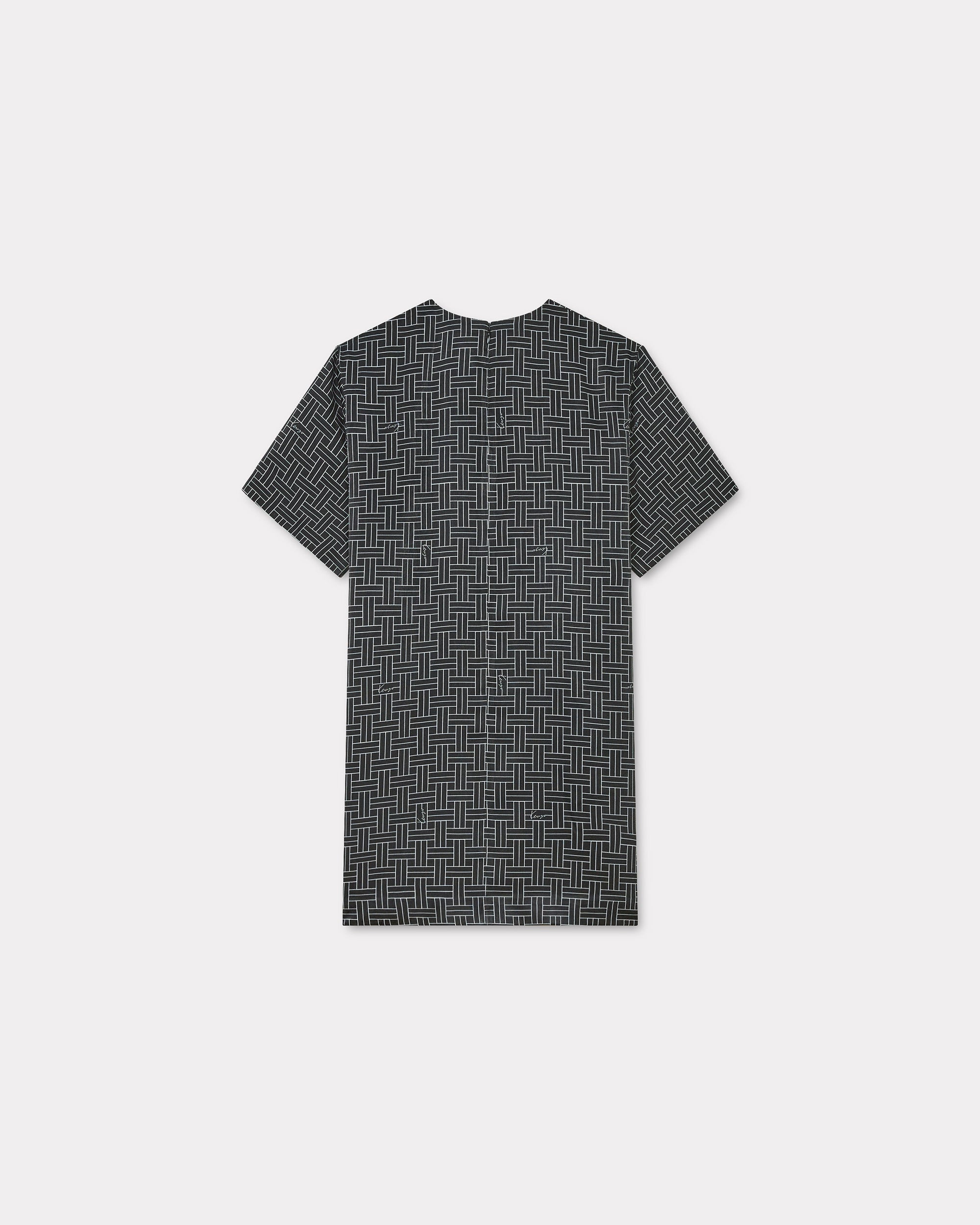 Weave T-Shirt Dress