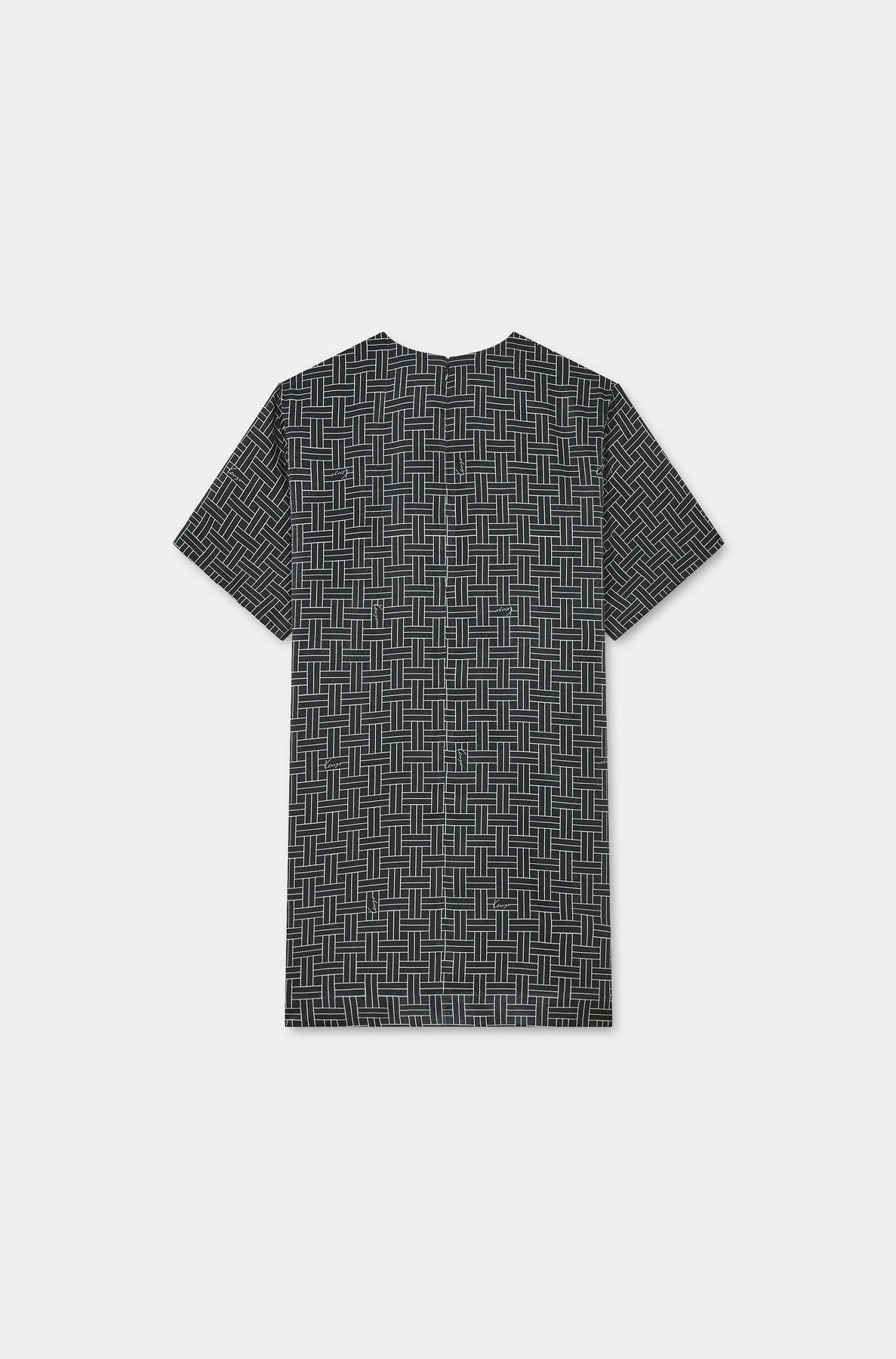 Robe T-shirt Kenzo Weave - Black