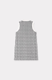 Robe Kenzo Weave en laine - Off White
