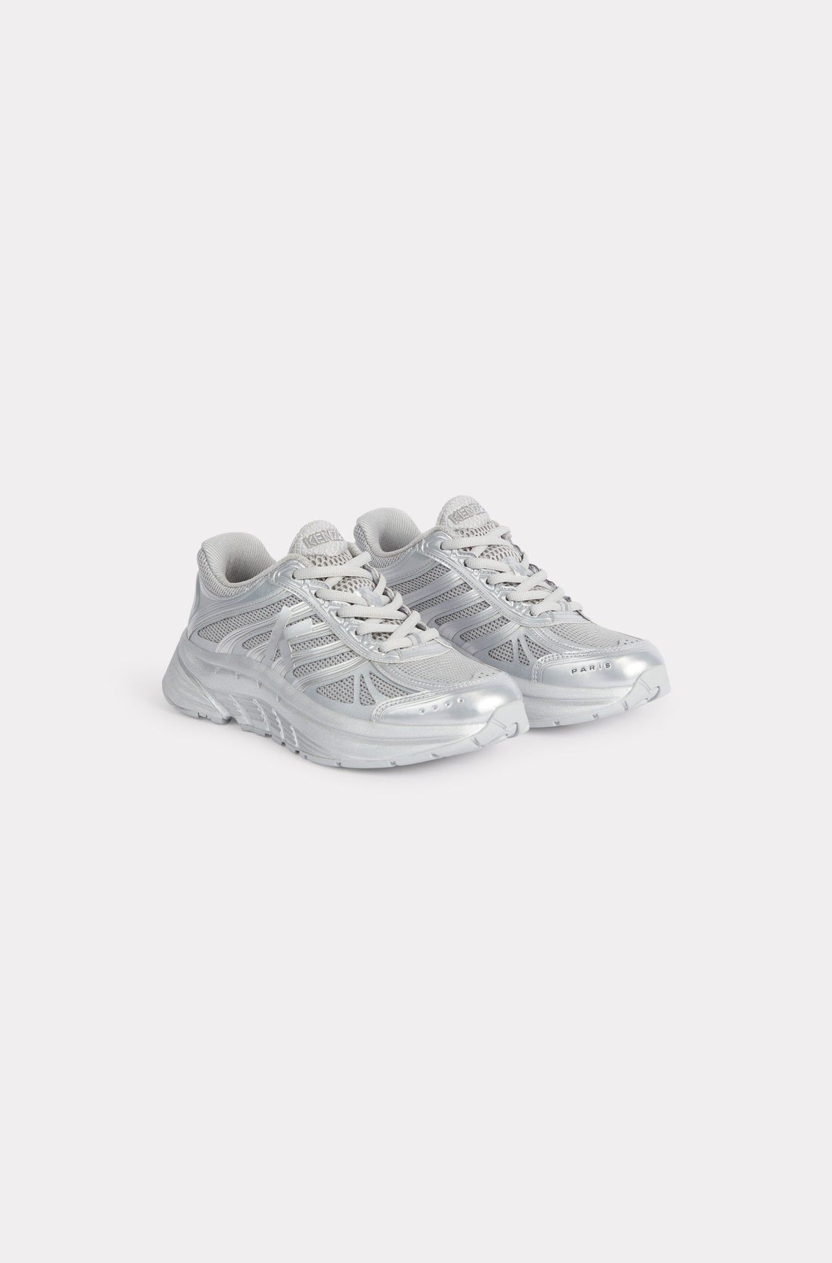 Kenzo-Pace Sneakers - Silver