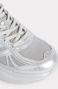 Kenzo-Pace Sneakers - Silver