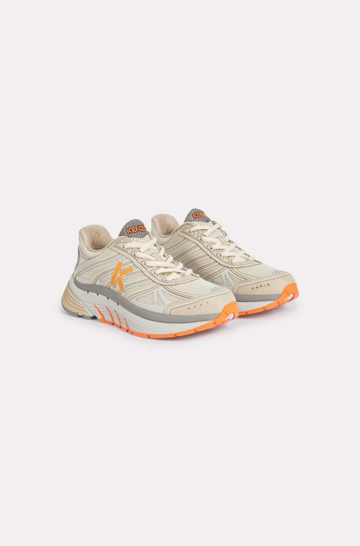 Kenzo-Pace Sneakers - Dark Beige