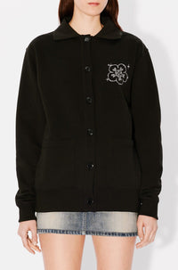 Kenzo Constellation loose embroidered cardigan - Black