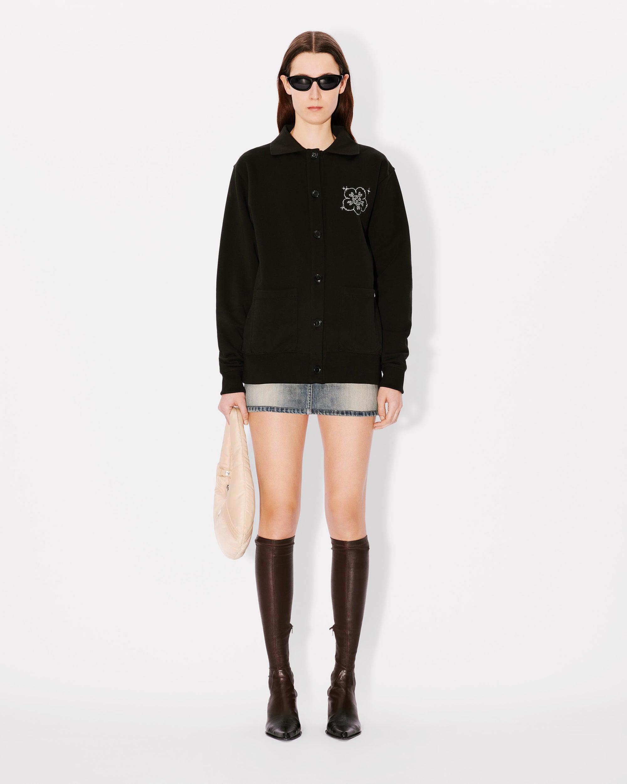 Constellation Emb Loose Cardig