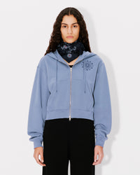 Gots Marguerite Emb Crop Zip H