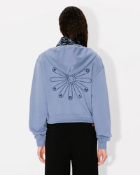 Gots Marguerite Emb Crop Zip H