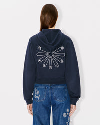 Gots Marguerite Emb Crop Zip H