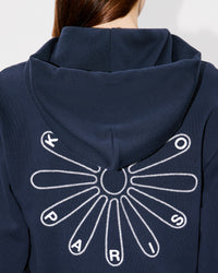 Gots Marguerite Emb Crop Zip H