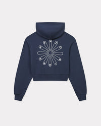Gots Marguerite Emb Crop Zip H