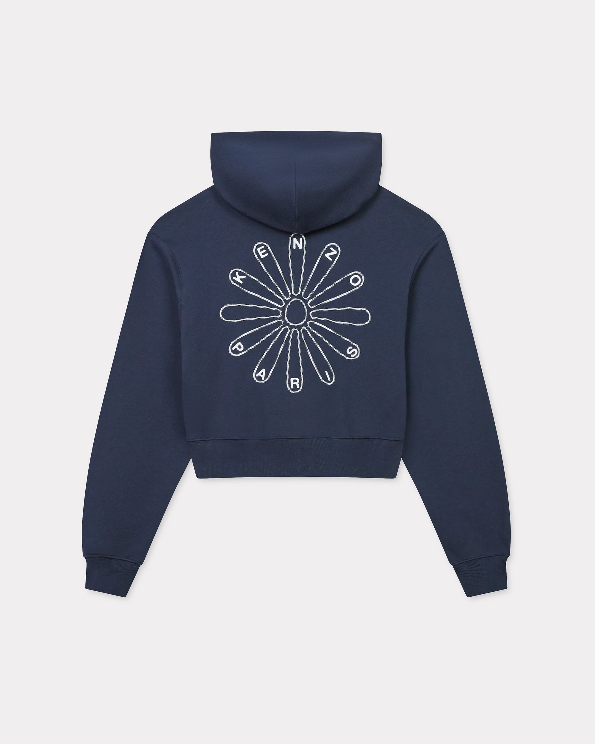 Gots Marguerite Emb Crop Zip H