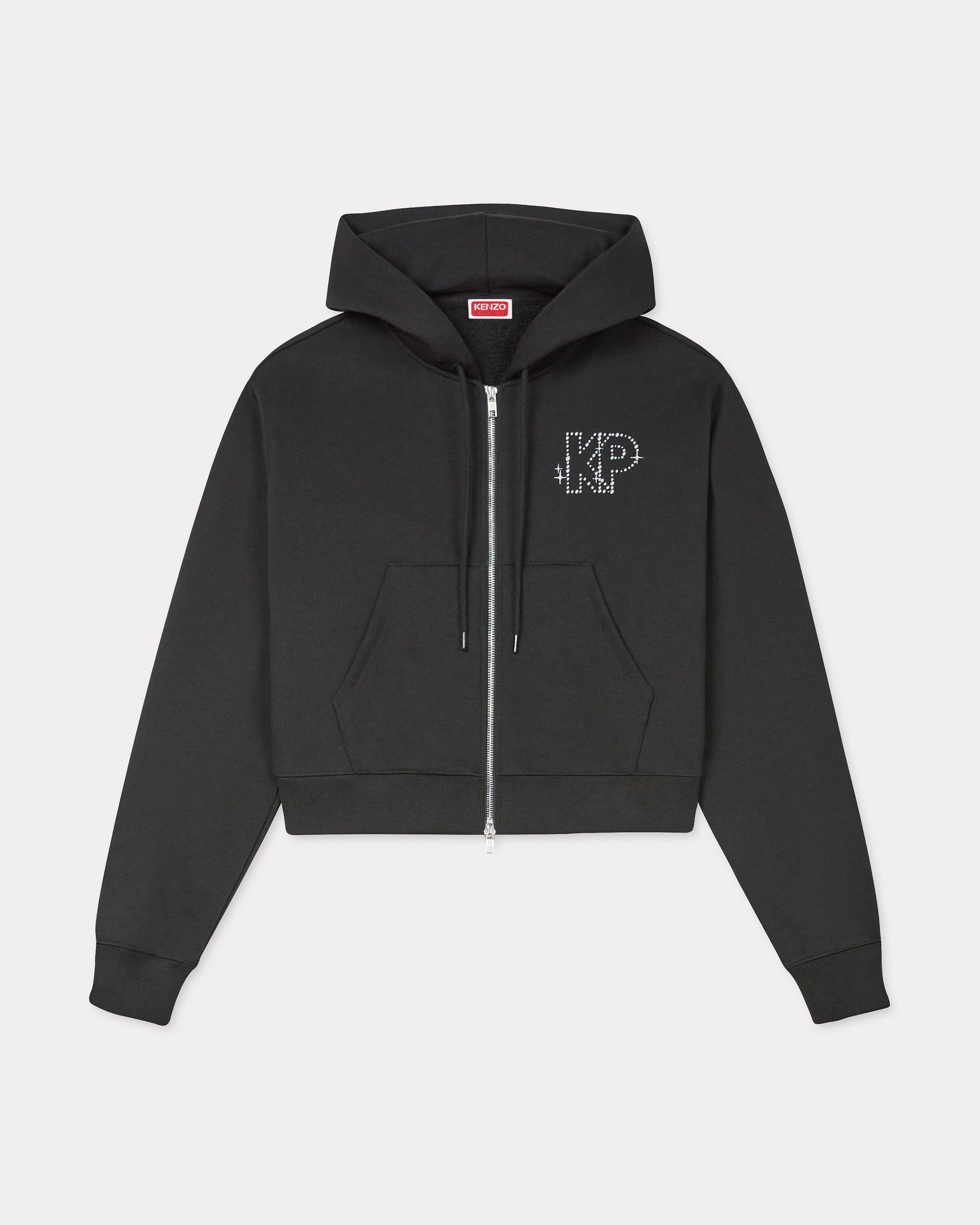 Constellation Cropped Zip Hood