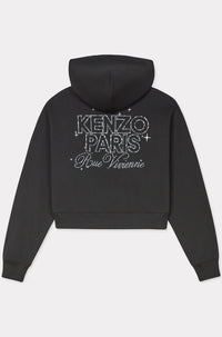 Sweatshirt à capuche court Kenzo Constellation - Black
