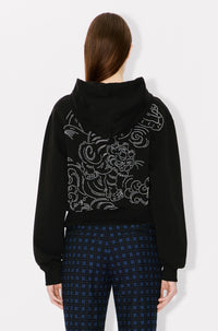 Kenzo Star Tiger embroidered hoodie - Black